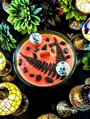 Hand Crafted , Wicked Worthy Wax, Crow burn 4 oz candle